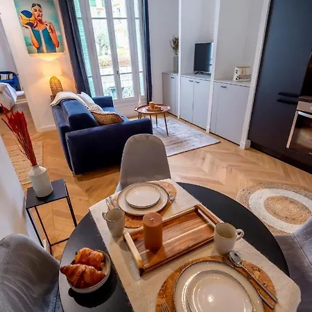 Superbe 2p Plage/ Promenade Des 203 Appartamento Nizza